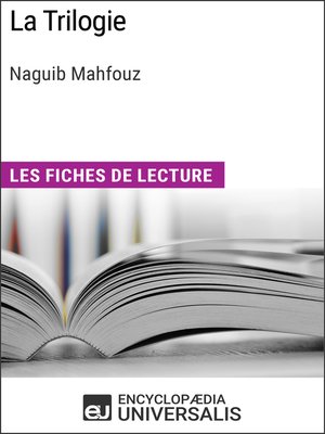 cover image of La Trilogie de Naguib Mahfouz